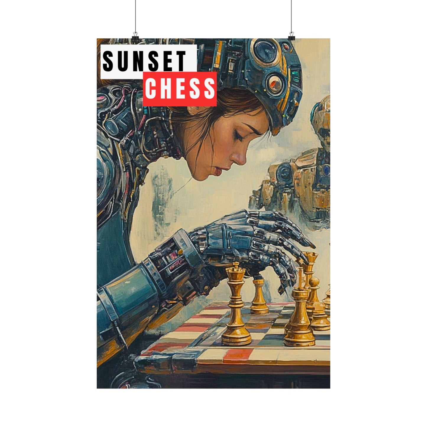 Robo Woman - Matte Vertical Poster 24"x36"
