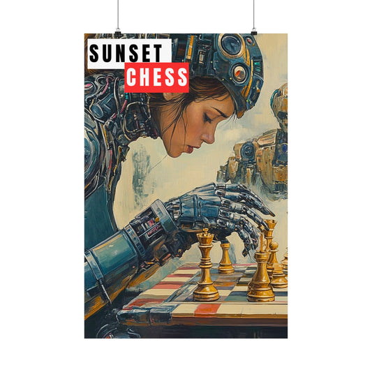 Robo Woman - Matte Vertical Poster 24"x36"
