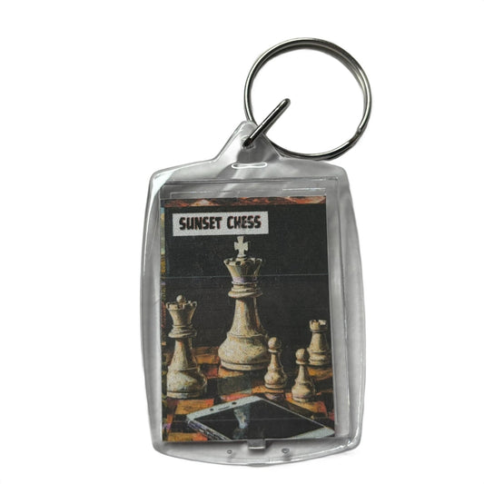 Another Day - Chess  Photo Keychain
