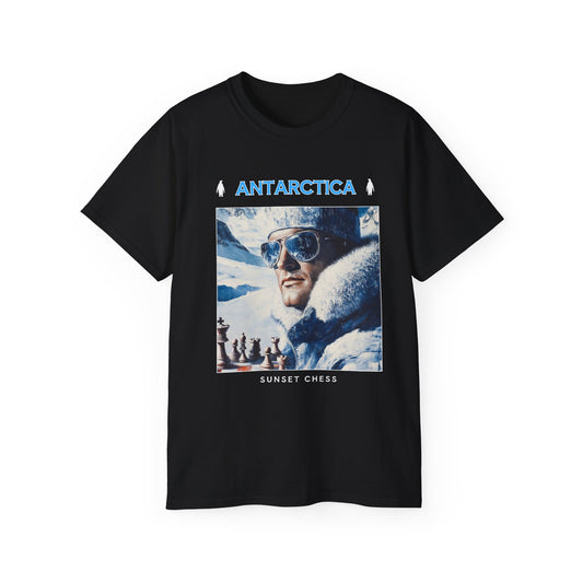 Chess In The Cold - Black Chess T Shirt
