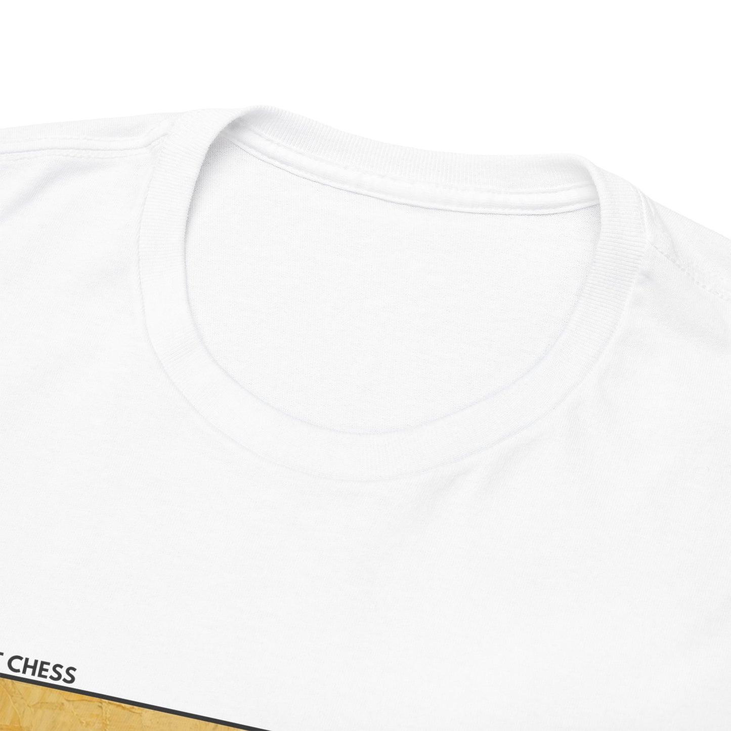 Sunflower Man - White Chess T Shirt