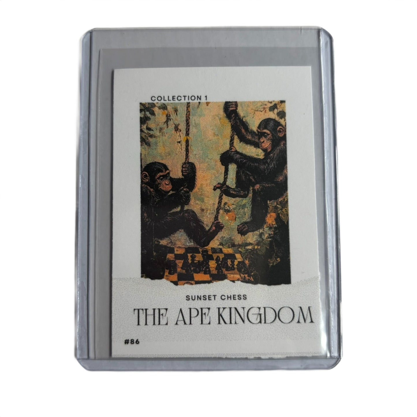 The Ape Kingdom Collection 1 Card #86 - Scrapbook Trading Card