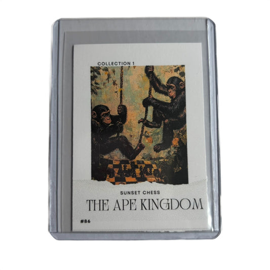 The Ape Kingdom Collection 1 Card #86 - Scrapbook Trading Card