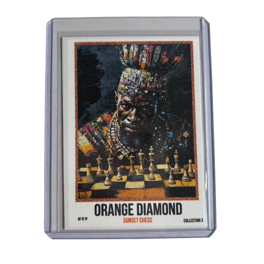 Orange Diamond Collection 3 - Trading Card
