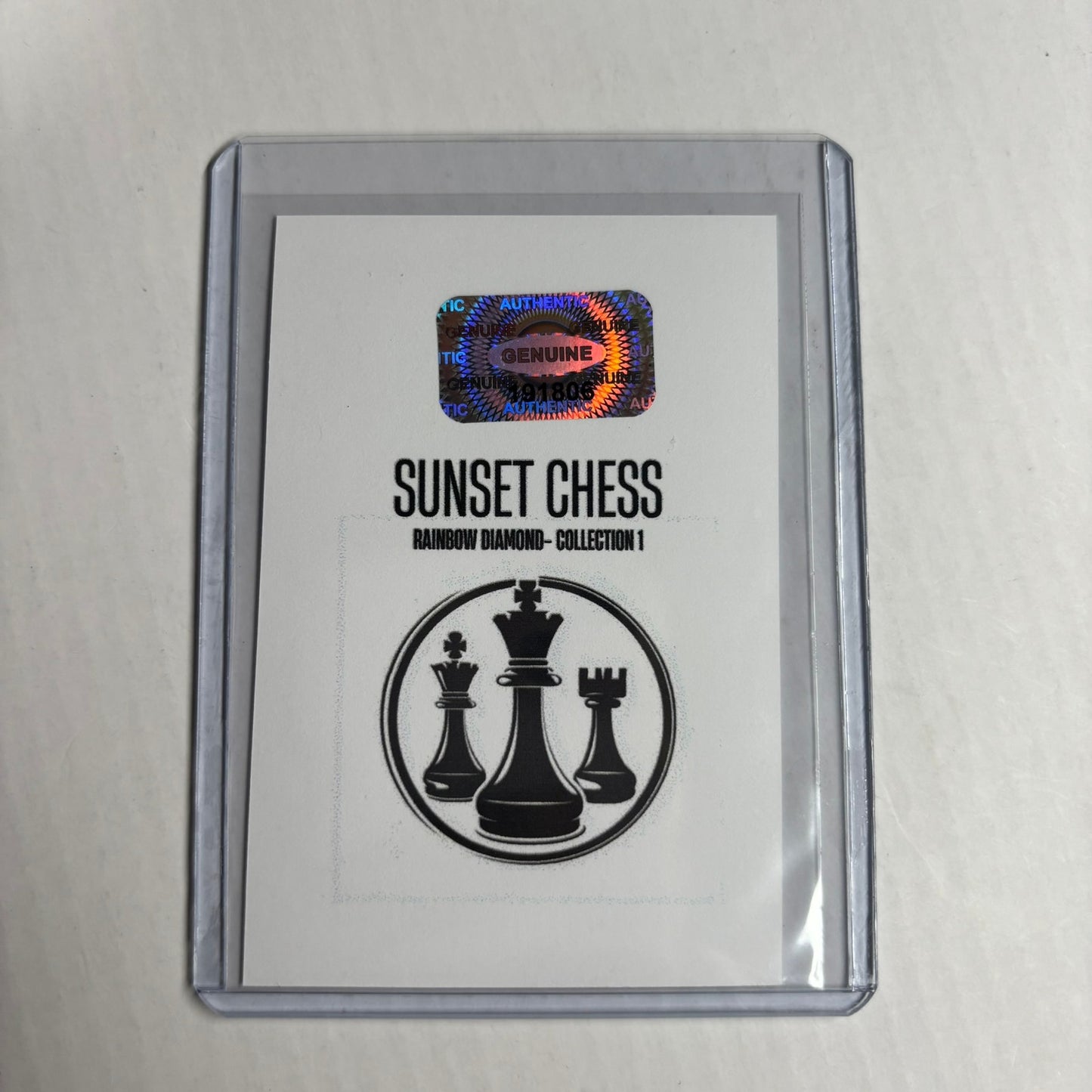 Rainbow Diamond Collection 1 Card