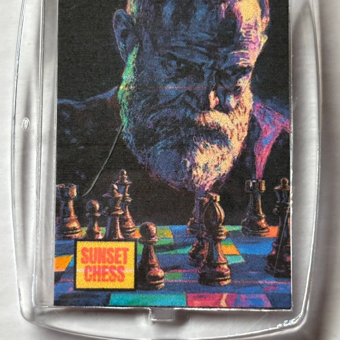 The Elder - Chess  Photo Keychain
