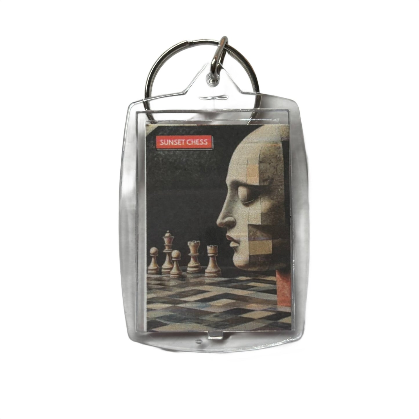 Peaceful Aura - Chess  Photo Keychain