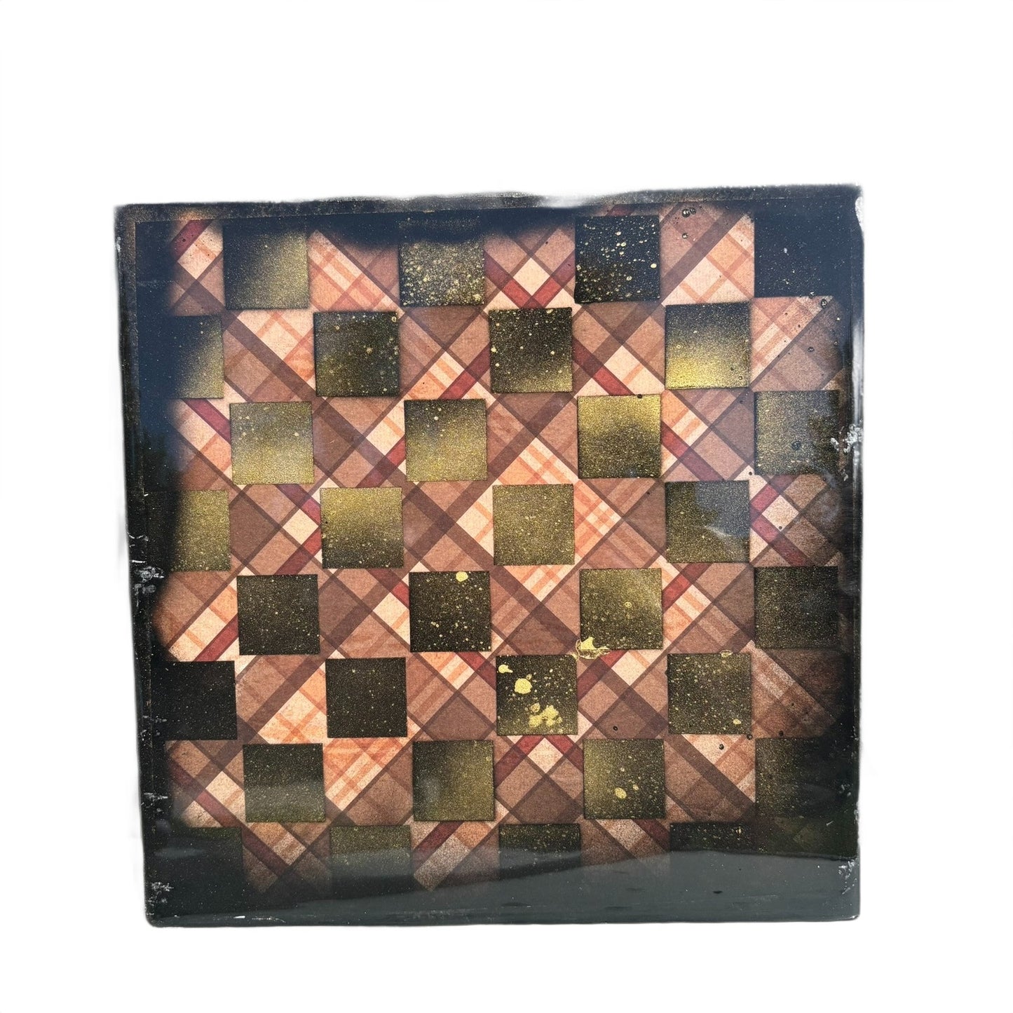 Royal Brown - Resin Coated Chess Board