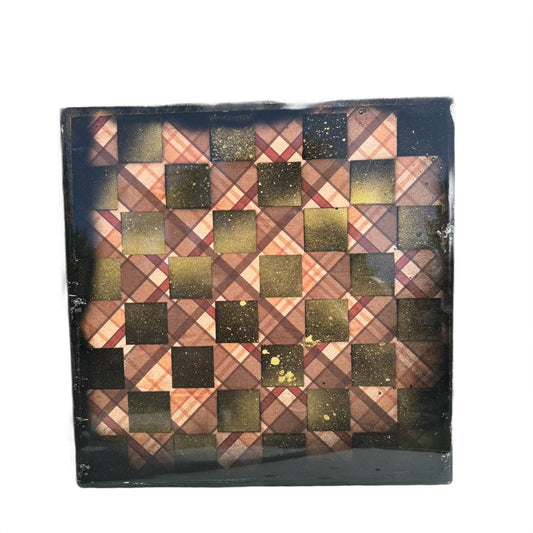 Royal Brown - Resin Coated Chess Board