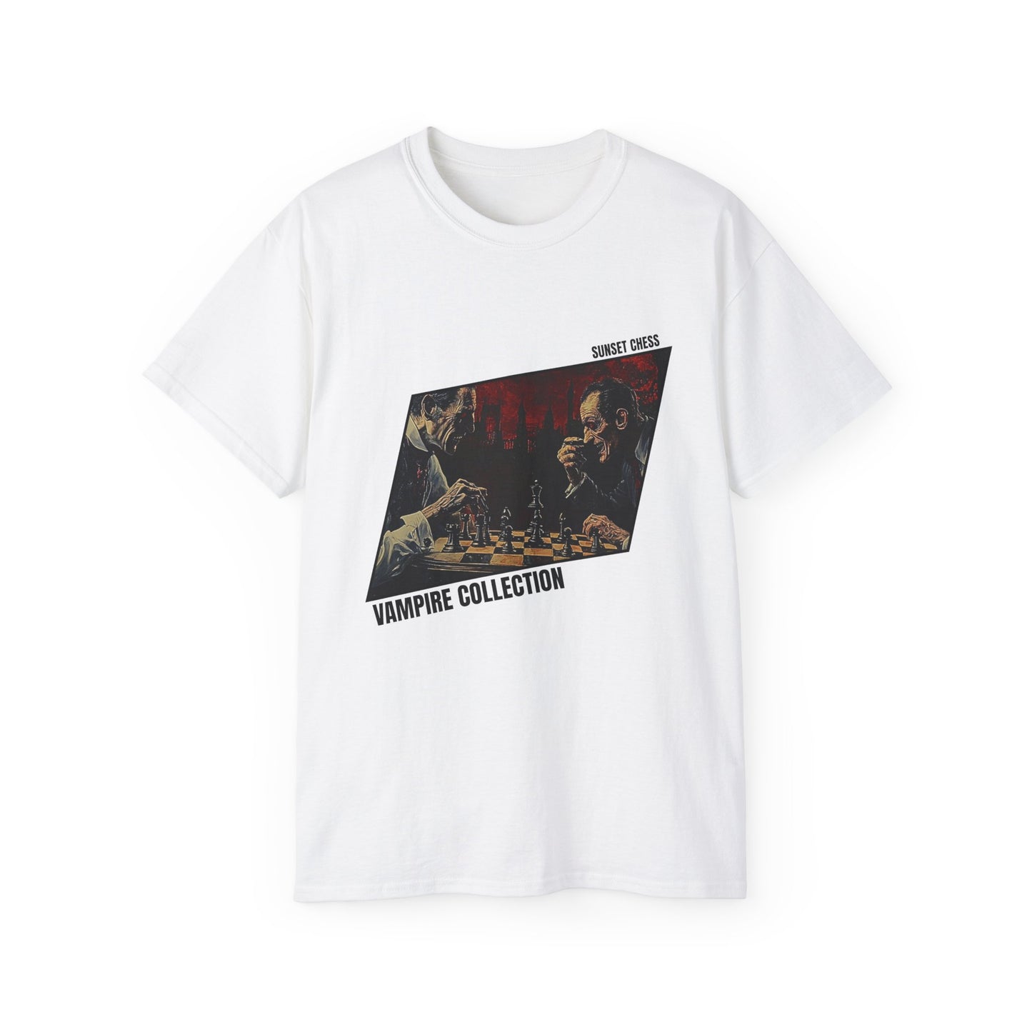 Old Friends - White Chess T Shirt