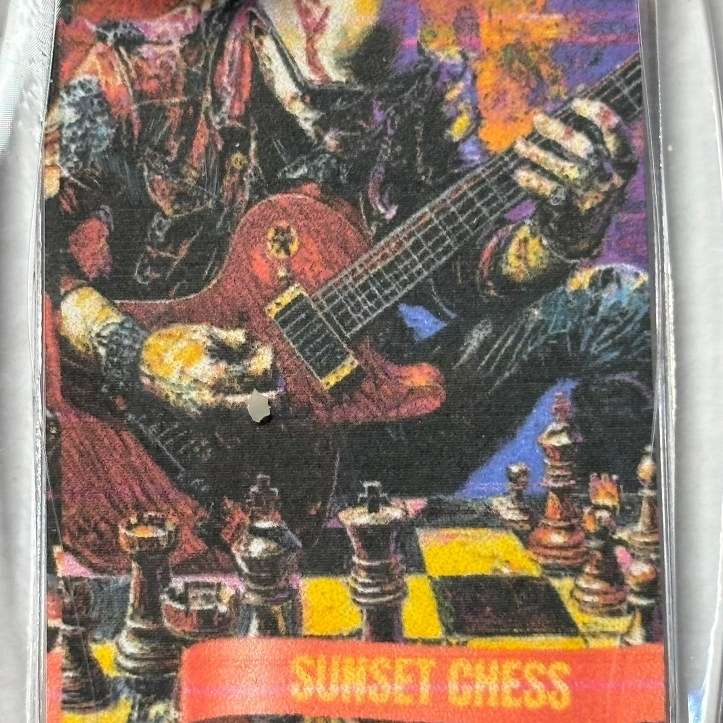 Rock On - Chess  Photo Keychain