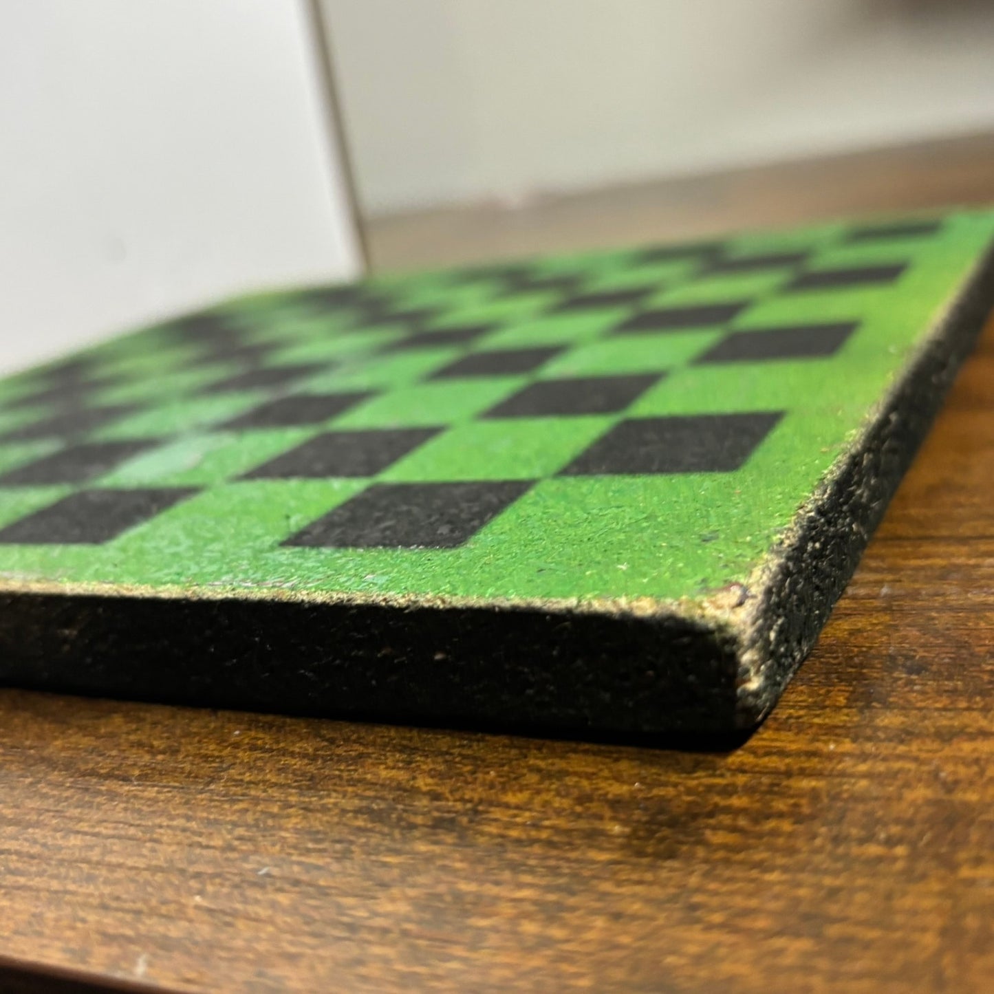 Lush Green - Painted Double Sided Chess Board