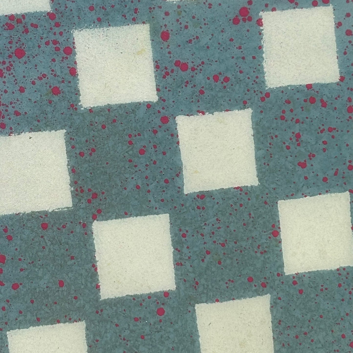 Pink Blue Clash - Resin Coated Chess Board