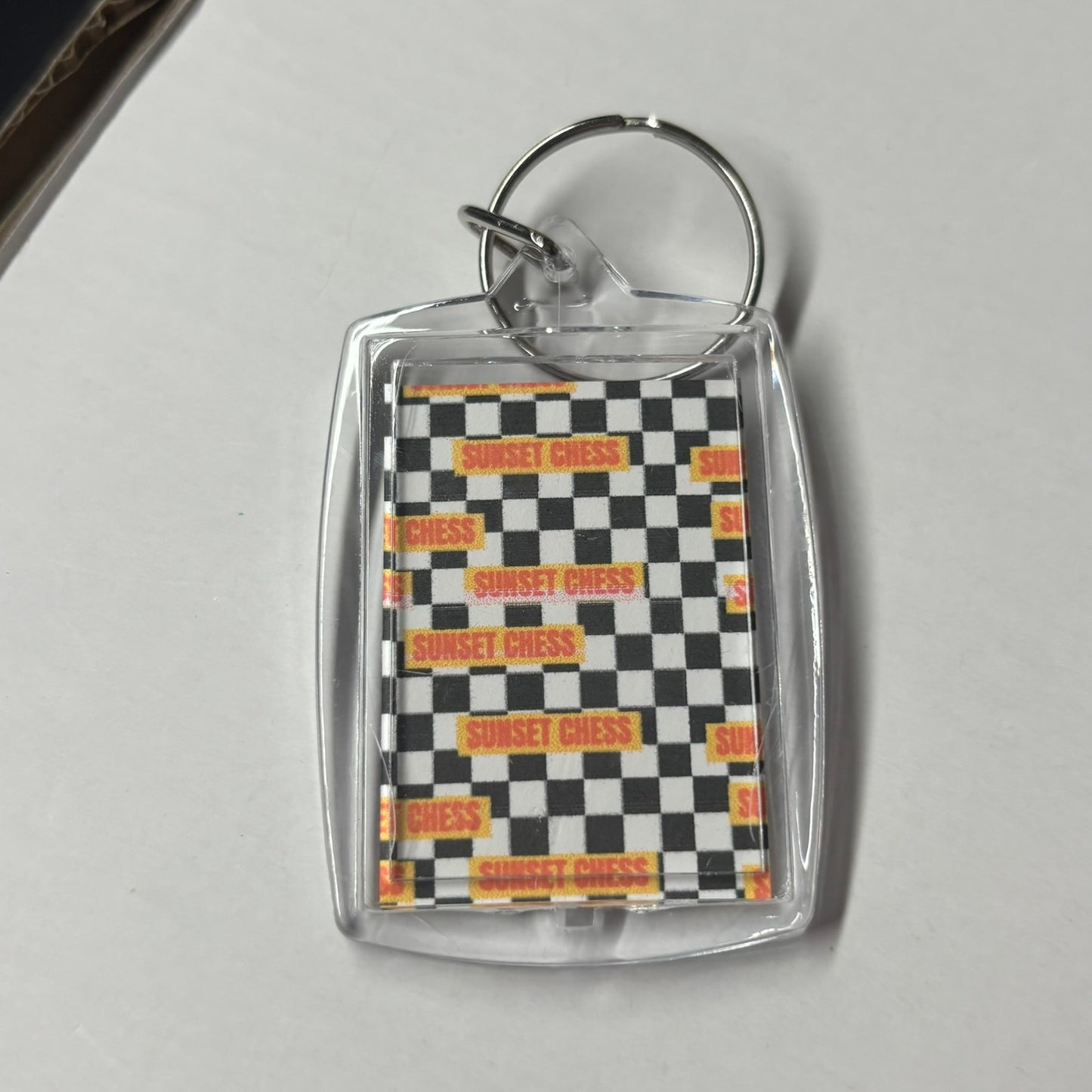 Cyborg - Chess  Photo Keychain