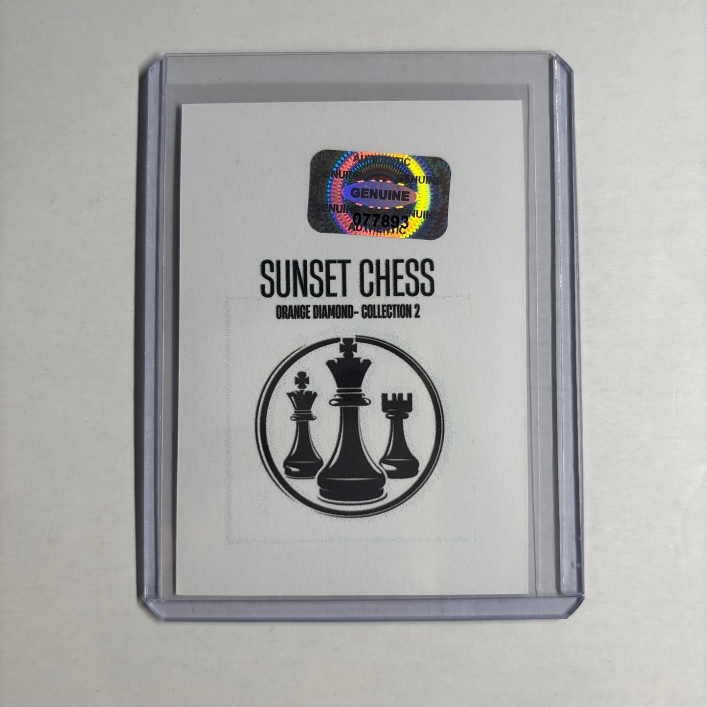 Orange Diamond Collection 2 - Trading Card
