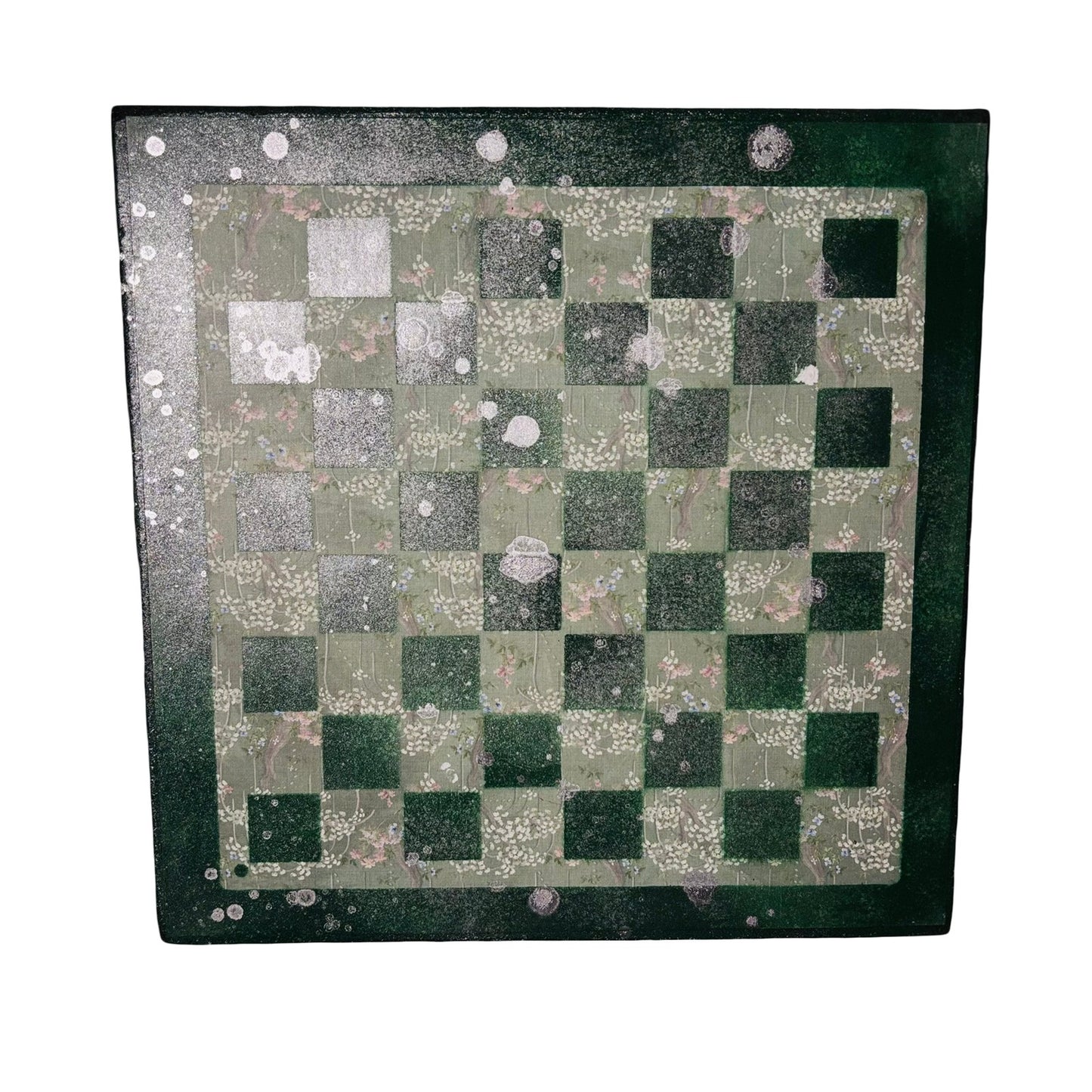 Chrome Mist Green - Scrapbook Chess Board