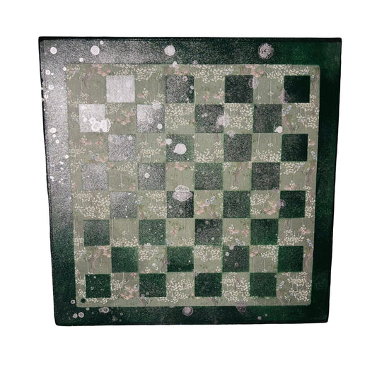 Chrome Mist Green - Scrapbook Chess Board
