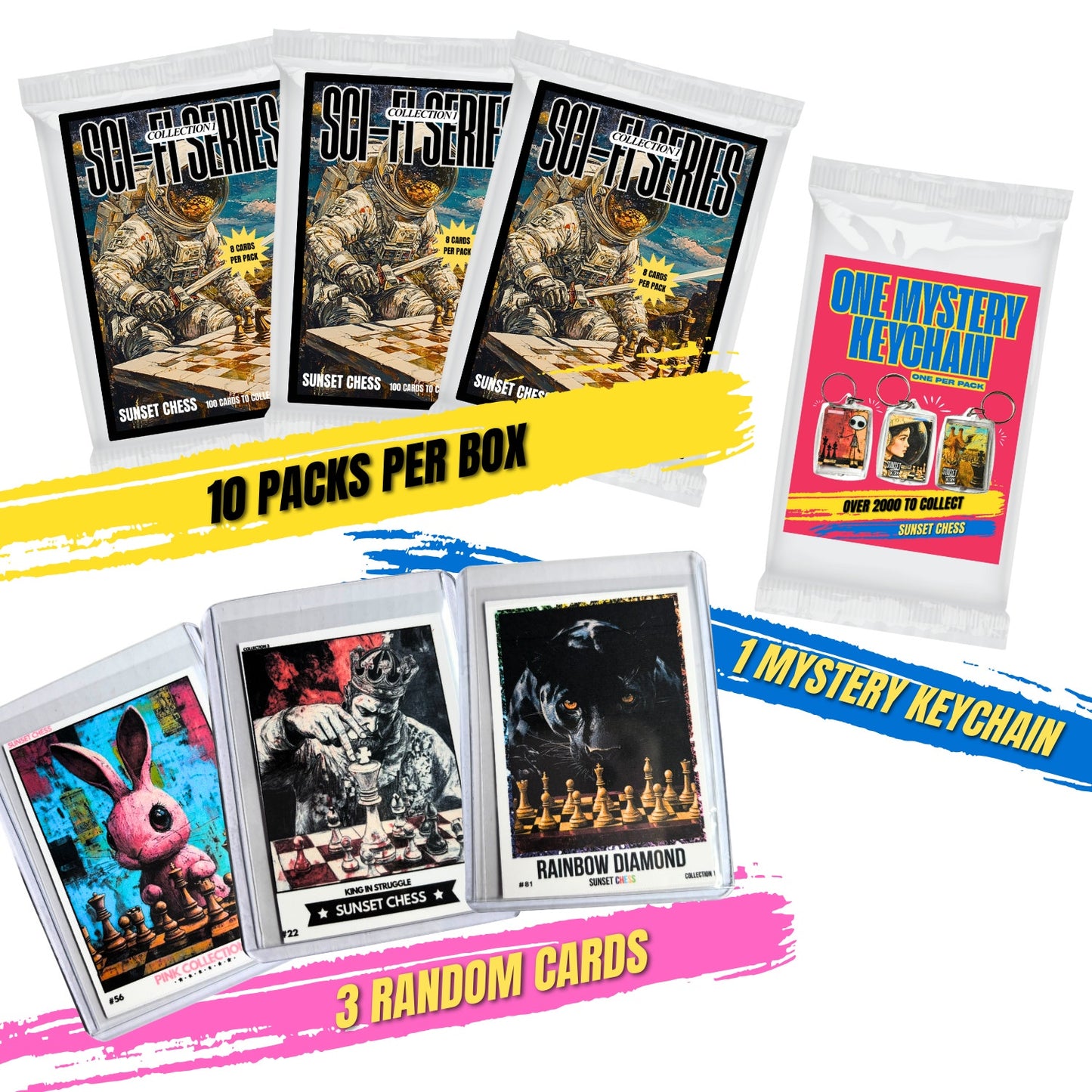 SCI-FI Series 1 Trading Cards - Mini Box Collection