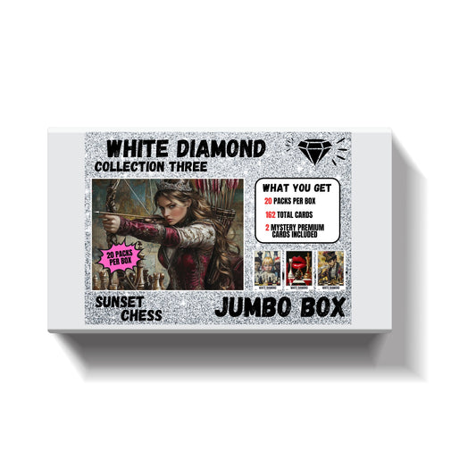 White Diamond Part 3 - Jumbo Box Pack - Chess Trading Cards