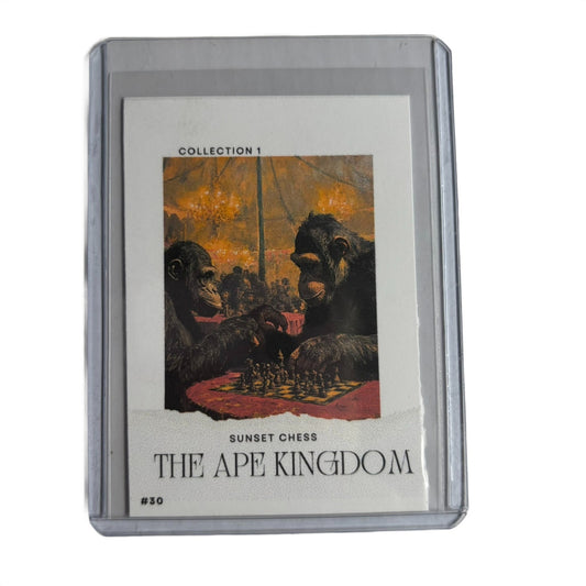 The Ape Kingdom Collection 1 Card #30 - Scrapbook Trading Card
