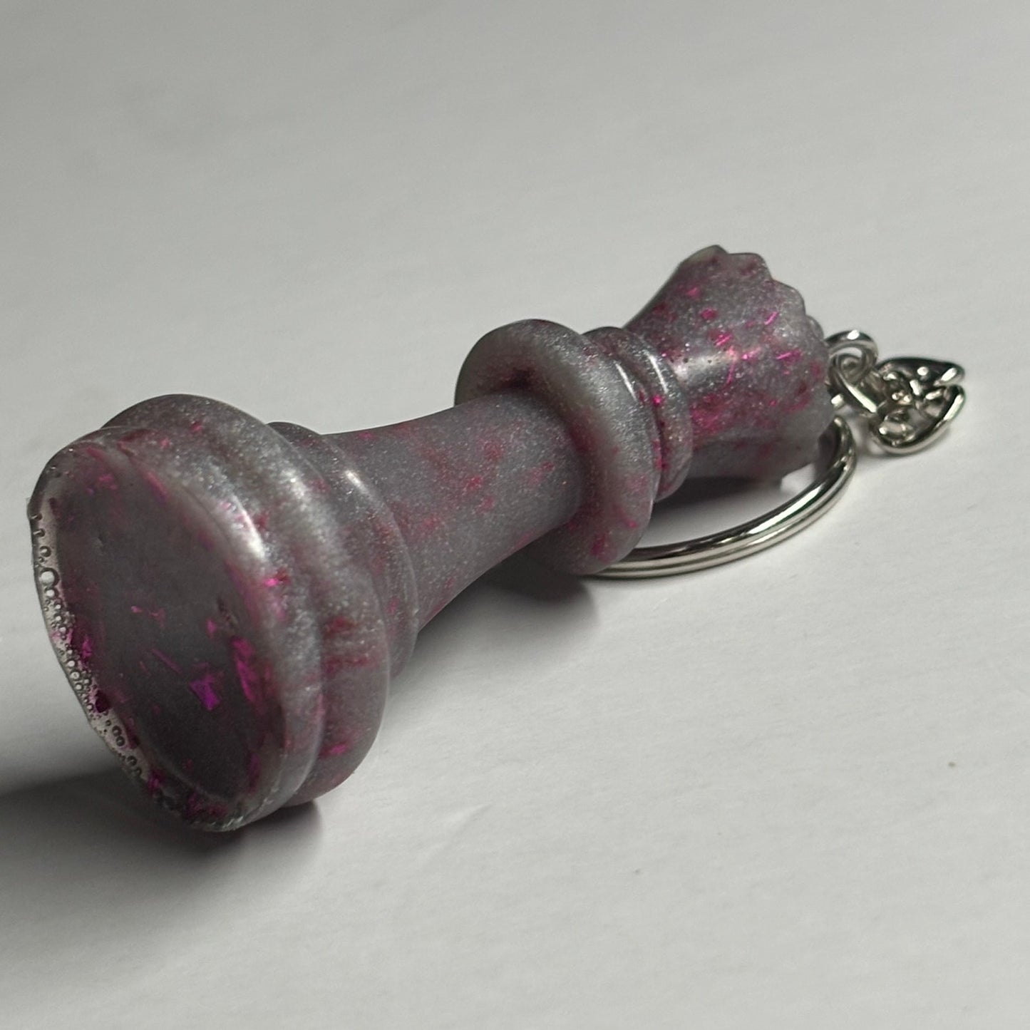 Night Purple Queen - Handmade Resin Keychain