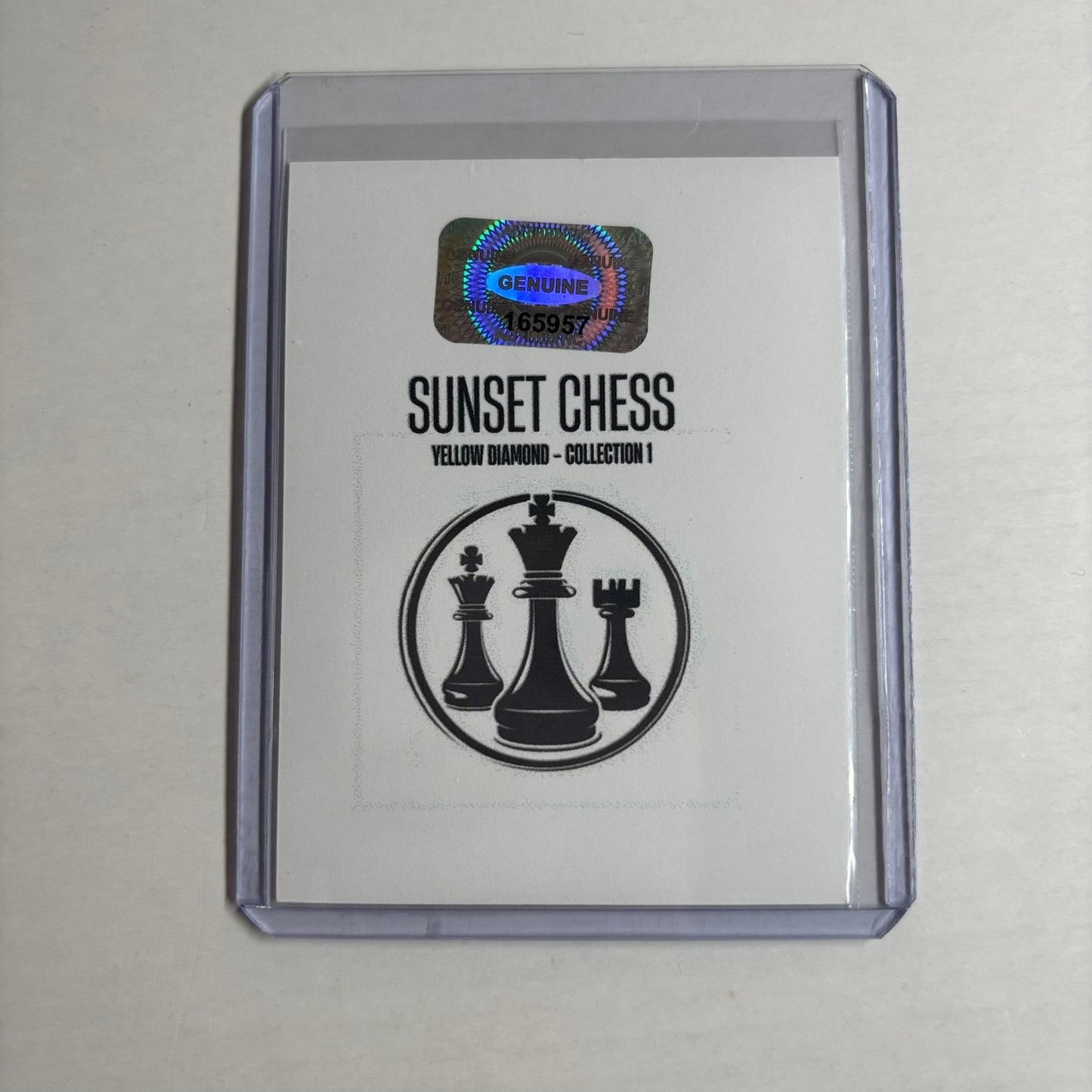 Yellow Diamond Collection 1 - Trading Card
