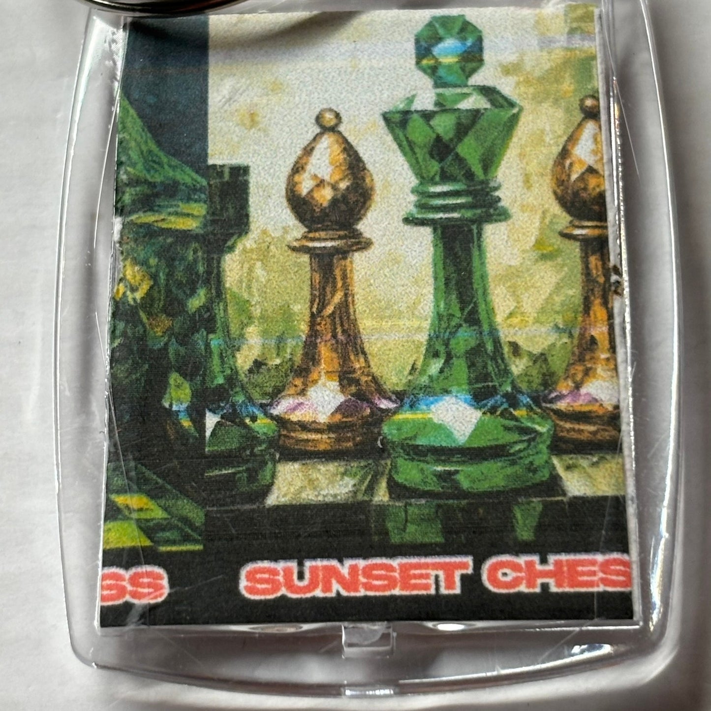 Chess Crystals - Chess  Photo Keychain