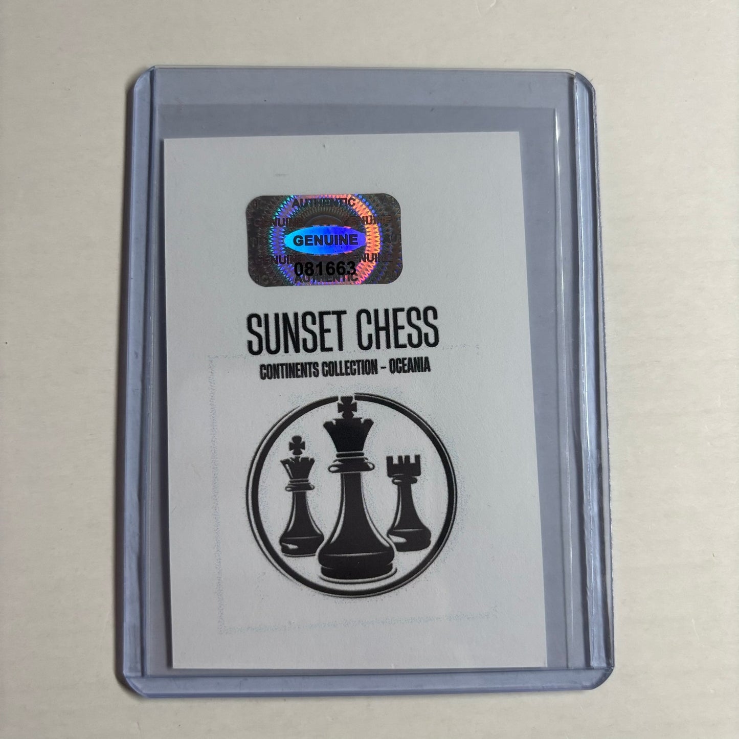 Oceania Collection - Trading Card