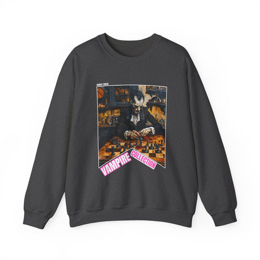 The Clever Fang - Black Chess Crewneck Sweater