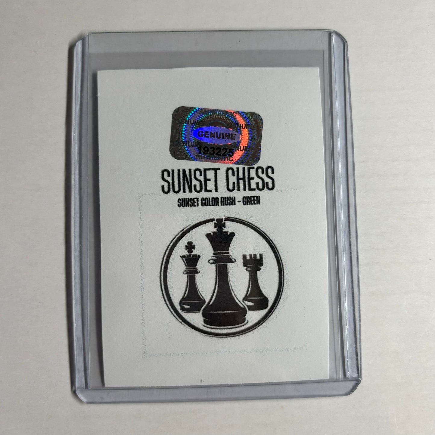Green Collection - Trading Card