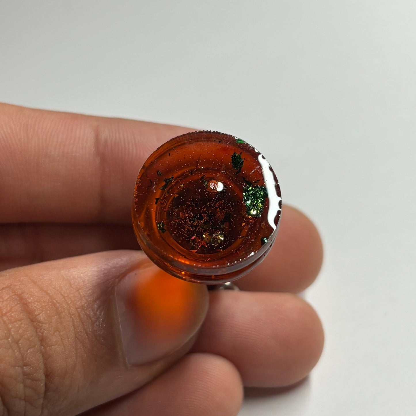 Ember Colored Pawn - Handmade Resin Keychain
