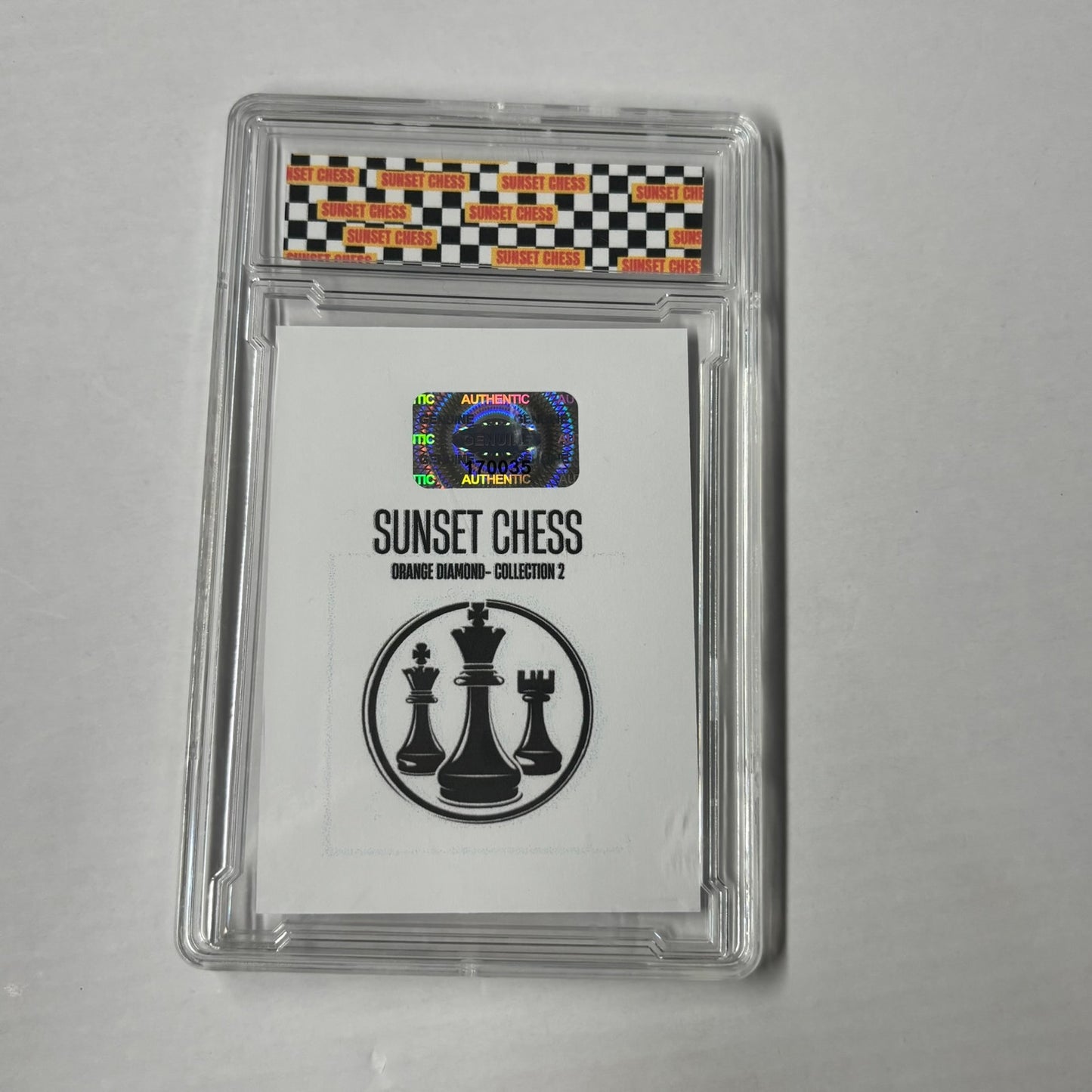 Orange Diamond Collection 2 - Premium Trading Card