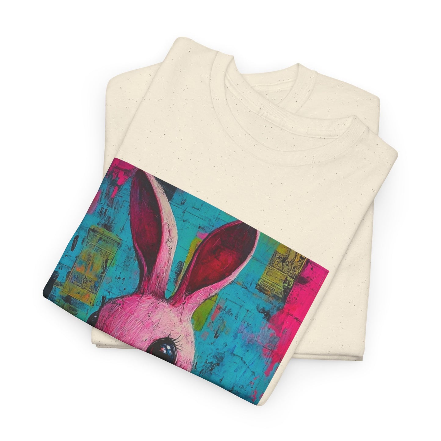 Pink Rabbit - Tan Chess T Shirt