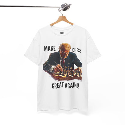 Make Chess Great Again - Unisex Heavy Cotton Tee