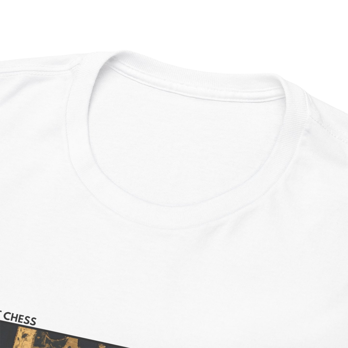 King In Command - White Chess T Shirt
