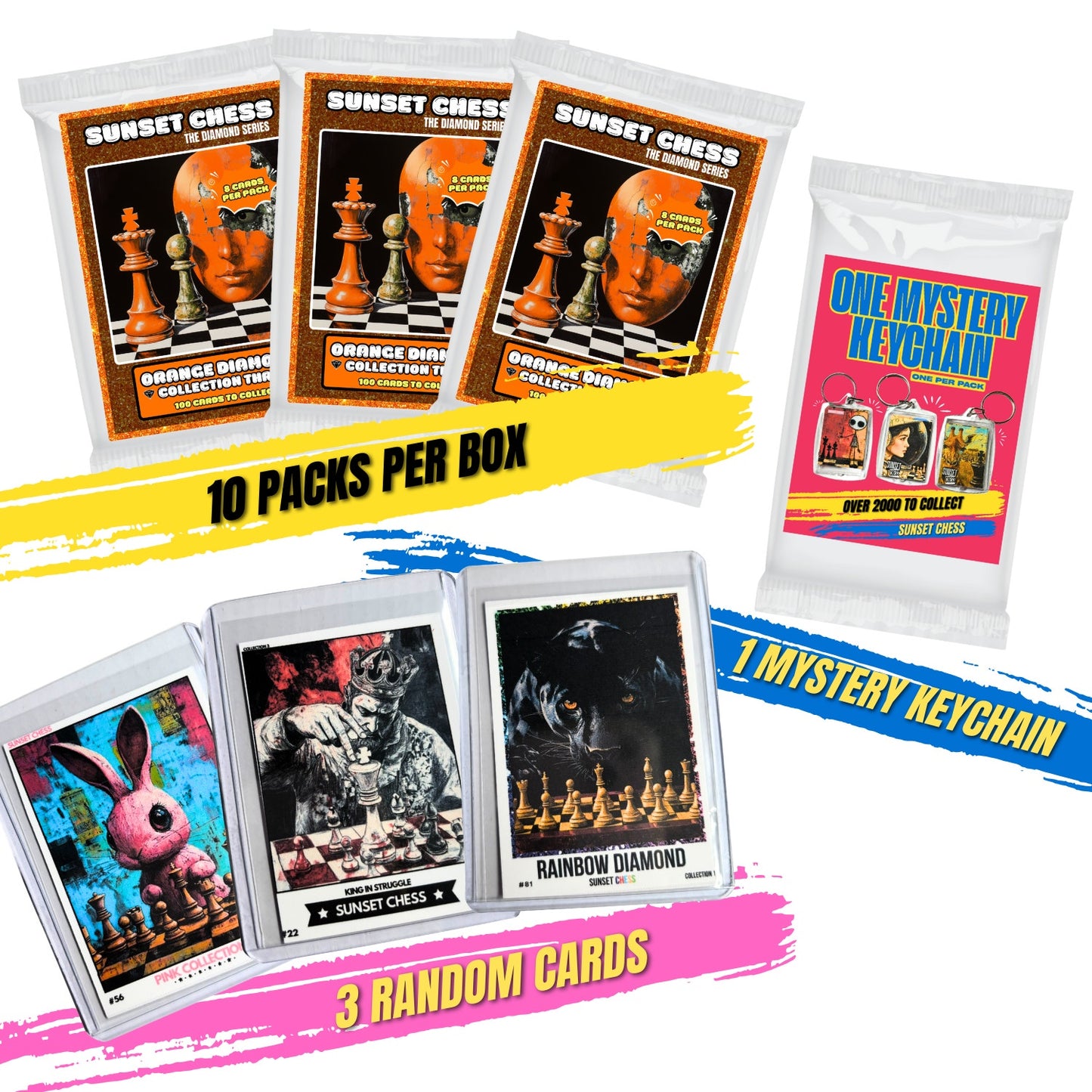 Orange Diamond Part 3 Trading Cards - Mini Box Collection