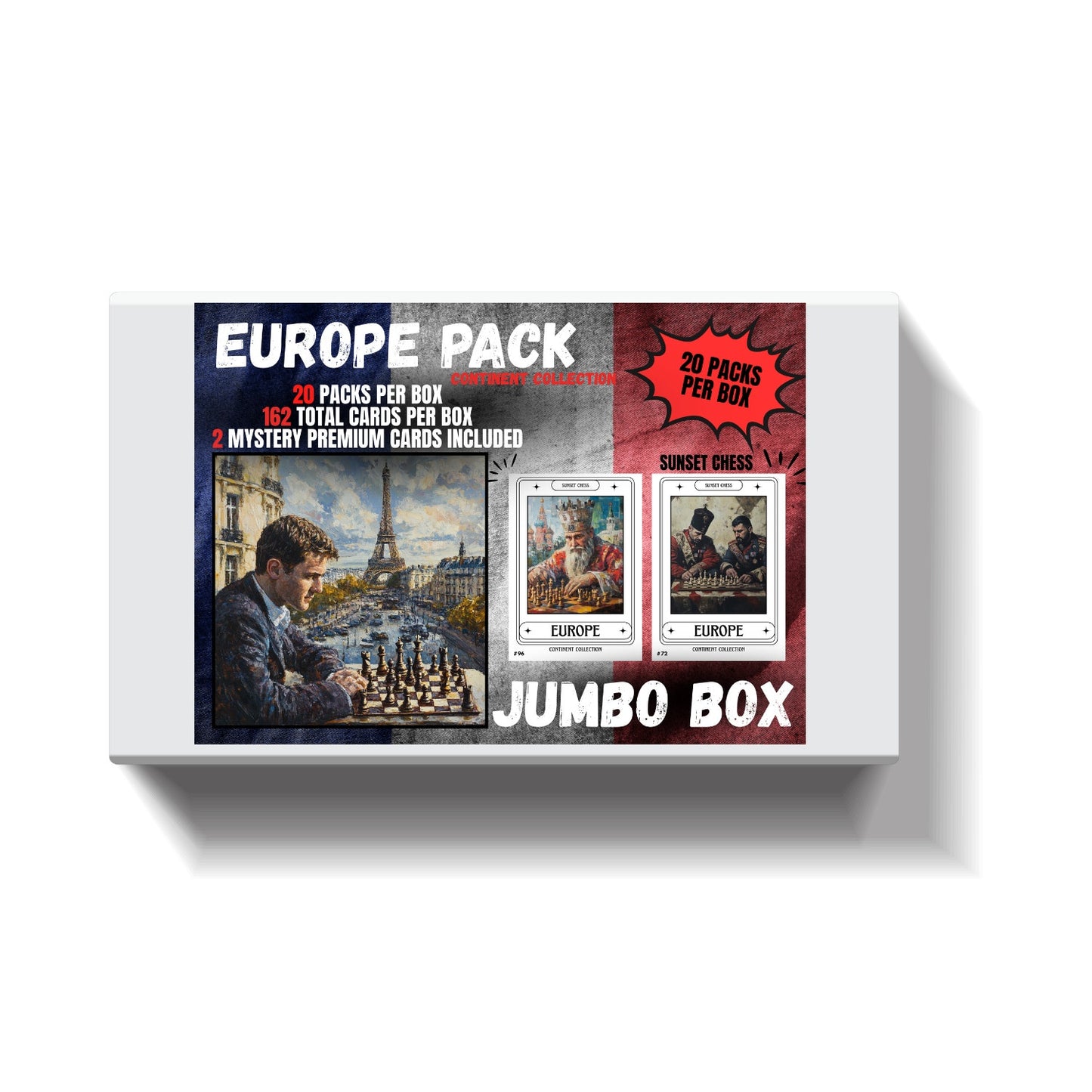 Europe Edition - Jumbo Box Pack - Chess Trading Cards
