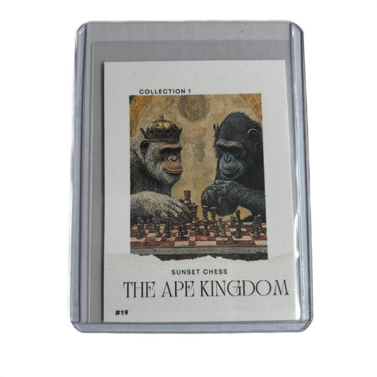 The Ape Kingdom Collection 1 Card #19 - Scrapbook Trading Card