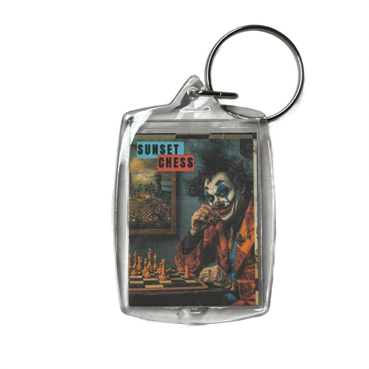 Joker - Chess  Photo Keychain