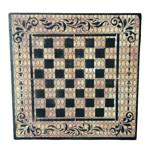 Vintage Brown - Scrapbook Chess Board