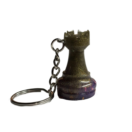 Royal Rook - Handmade Resin Keychain