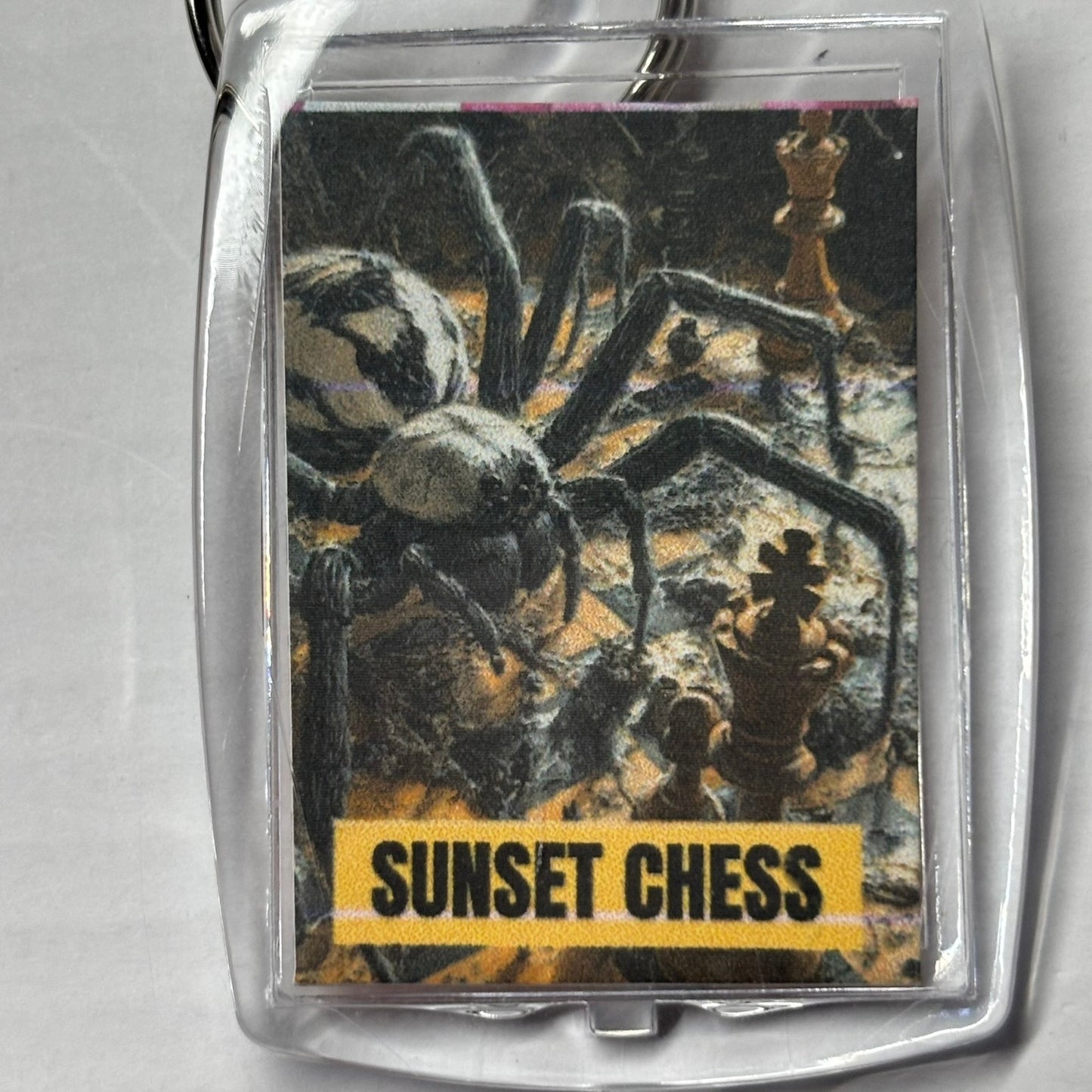 Eight Legs - Chess  Photo Keychain
