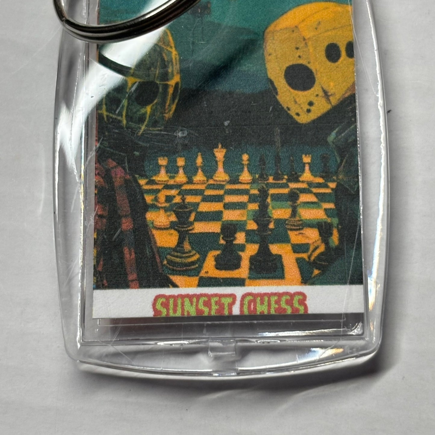 The Rivalry - Chess  Photo Keychain