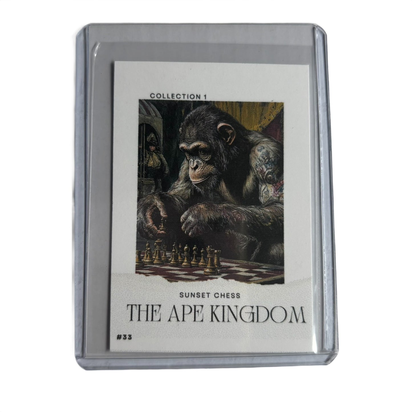 The Ape Kingdom Collection 1 Card #33 - Scrapbook Trading Card