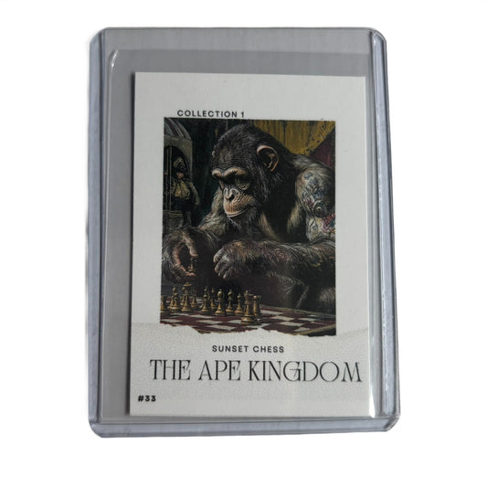 The Ape Kingdom Collection 1 Card #33 - Scrapbook Trading Card