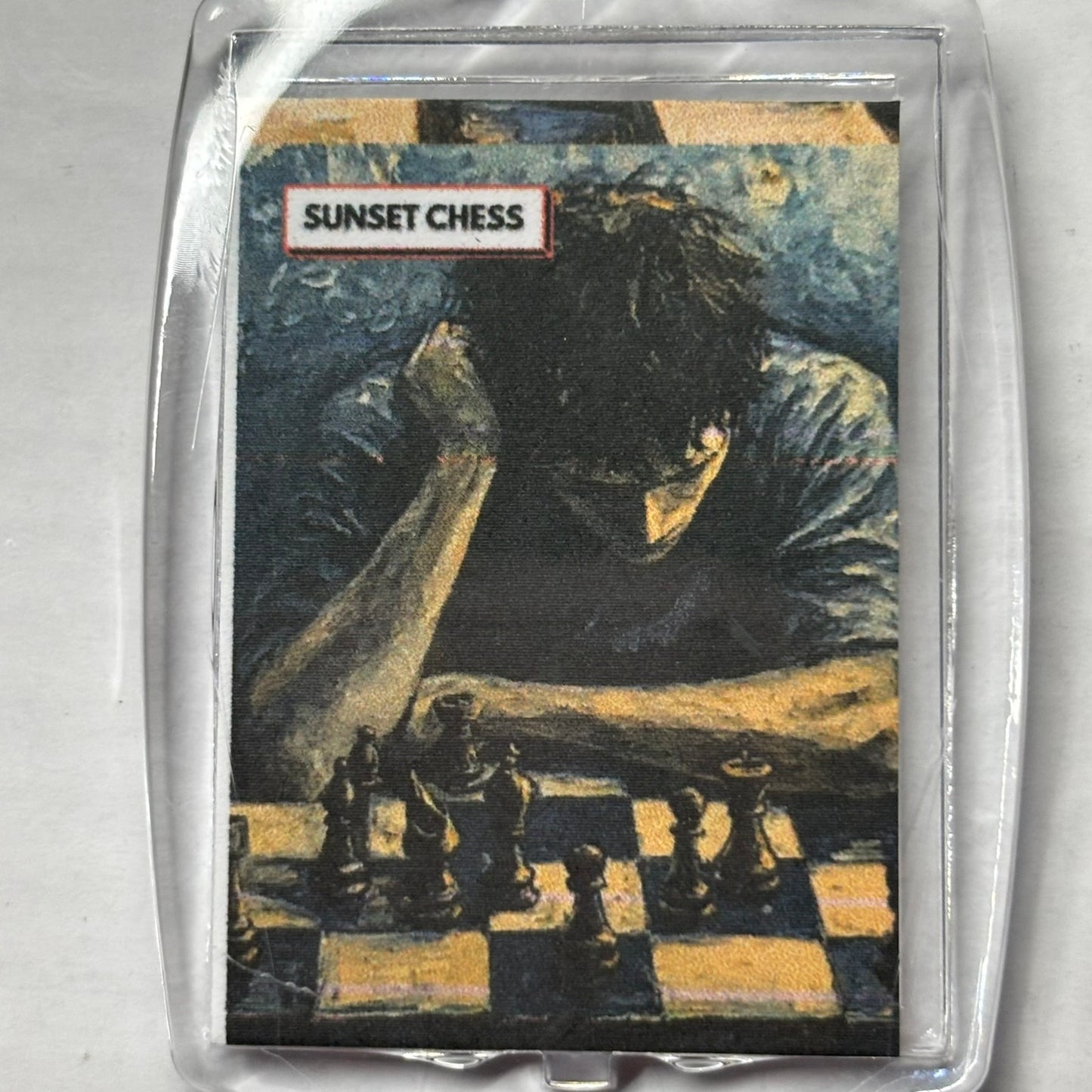 Troubles - Chess  Photo Keychain