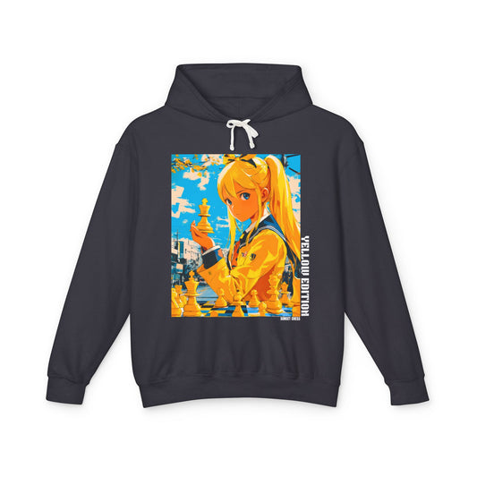 Anime Sky Blue - Black Hoodie