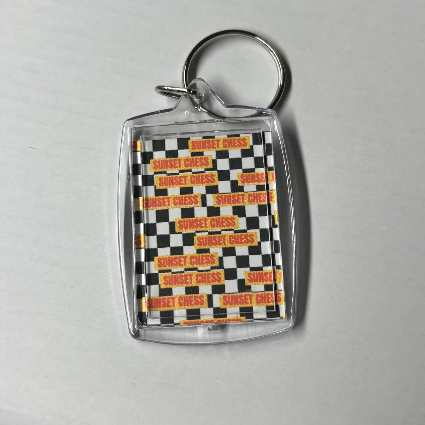 Curious Fish - Photo Keychain