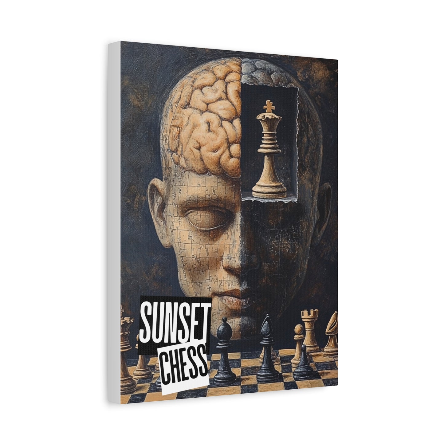 My Third Eye - Canvas Chess Print 12"x16"