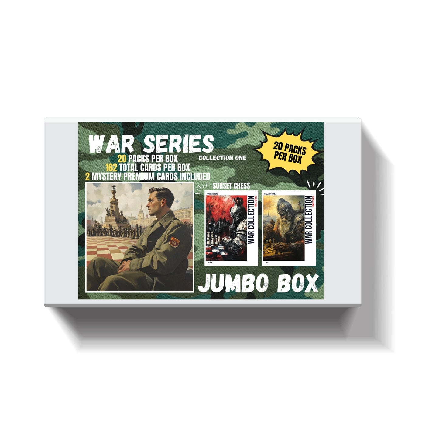 War Collection 1 - Jumbo Box Pack - Chess Trading Cards